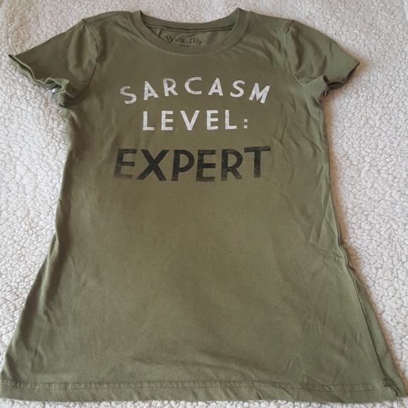 Wound Up Tops - Wound up tee shirt sarcasm level expert